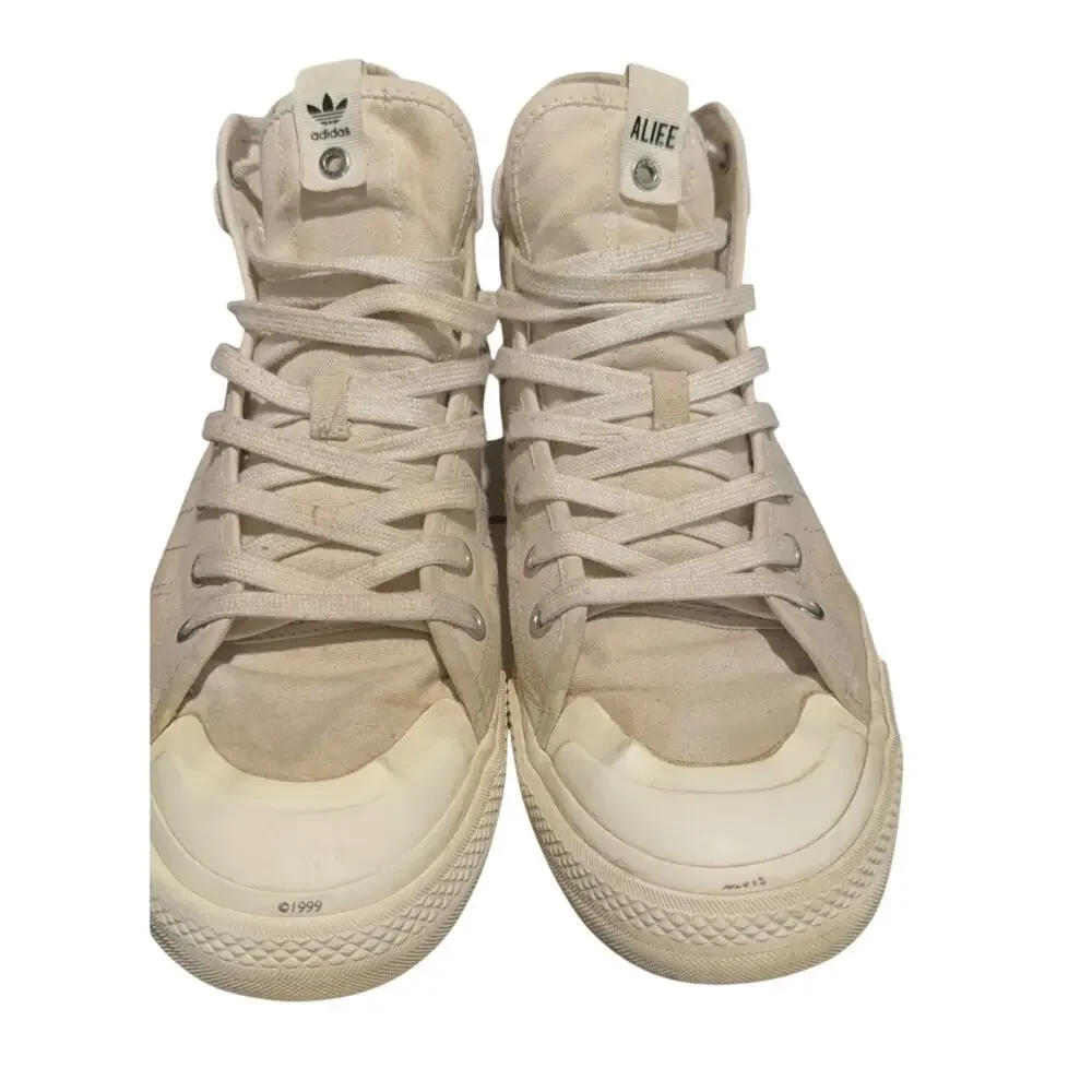 Adidas Alife X Nizza High A Way  Of Life US Size 11.5 Cloud Beige Sneakers